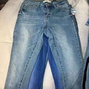 Light wash skinny